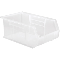 Bac transparent ultra empilable & suspendable, 8-1/4" la, 6" h x 13-5/8" p, Transparent EastCoast Offshore Supplies