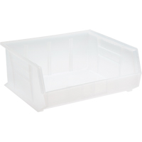 Clear-View Ultra Stack & Hang Bin, 16-1/2" W x 7" H x 14-3/4" D, Clear EastCoast Offshore Supplies