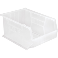 Clear-View Ultra Stack & Hang Bin, 11" W x 8" H x 16" D, Clear EastCoast Offshore Supplies