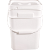 Seau carr&eacute;, Plastique, 4 gal. EastCoast Offshore Supplies