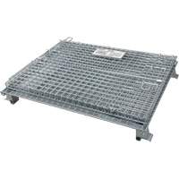 Conteneur repliable en m&eacute;tal grillag&eacute;, 40" la x 48" p x 42" h, Capacit&eacute; de 4000 lb EastCoast Offshore Supplies