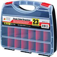 Boîte &agrave; compartiments en plastique, 12-1/4" la x 15" p x 2-3/4" h, 23 compartiments EastCoast Offshore Supplies
