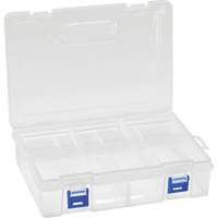 Boîte &agrave; compartiments en plastique, 6,25" la x 9,25" p x 2,2" h, 8 compartiments EastCoast Offshore Supplies