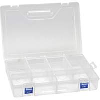 Boîte &agrave; compartiments en plastique, 7,75" la x 11,75" p x 2,2" h, 10 compartiments EastCoast Offshore Supplies