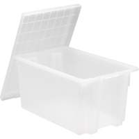 Contenant robuste Stack & Nest, 15" x 19,5" x 29,5", Transparent EastCoast Offshore Supplies