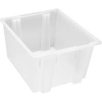 Contenant robuste Stack & Nest, 13" x 19,5" x 23,5", Transparent EastCoast Offshore Supplies