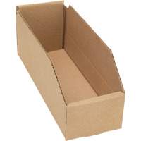 Deep Corrugated Parts Bins, 3-3/4" W x 11-1/4" D x 4-1/2" H, Beige EastCoast Offshore Supplies