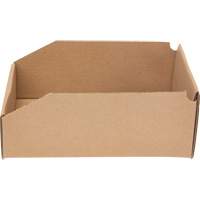 Deep Corrugated Parts Bins, 7-5/8" W x 11-5/16" D x 4-1/2" H, Beige EastCoast Offshore Supplies