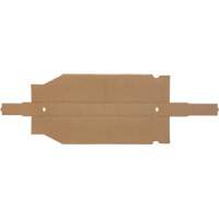 Deep Corrugated Parts Bins, 2-7/8" W x 17-1/4" D x 4-1/2" H, Beige EastCoast Offshore Supplies