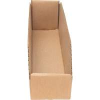 Deep Corrugated Parts Bins, 3-3/4" W x 17-1/4" D x 4-1/2" H, Beige EastCoast Offshore Supplies