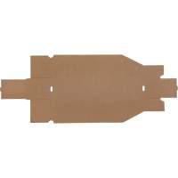 Deep Corrugated Parts Bins, 3-3/4" W x 17-1/4" D x 4-1/2" H, Beige EastCoast Offshore Supplies