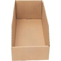 Deep Corrugated Parts Bins, 5-3/4" W x 17-1/4" D x 4-1/2" H, Beige EastCoast Offshore Supplies