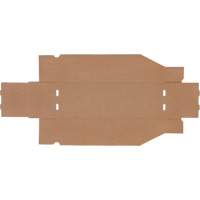 Deep Corrugated Parts Bins, 5-3/4" W x 17-1/4" D x 4-1/2" H, Beige EastCoast Offshore Supplies