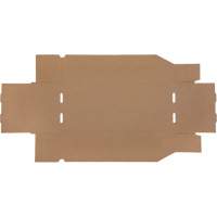 Deep Corrugated Parts Bins, 7-3/4" W x 17-1/4" D x 4-1/2" H, Beige EastCoast Offshore Supplies