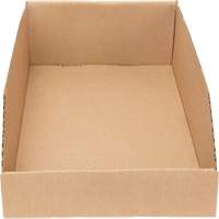 Deep Corrugated Parts Bins, 9-3/4" W x 17-1/4" D x 4-1/2" H, Beige EastCoast Offshore Supplies
