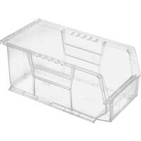 Bacs tr&egrave;s transparents Ultra, 5-1/2" la, 5" h x 10-7/8" p, Transparent EastCoast Offshore Supplies