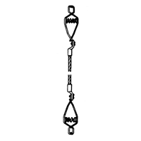 Light-Duty Bonding & Grounding Wire Assemblies - Two Alligator Clips EastCoast Offshore Supplies