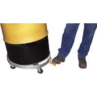 Tilting Drum Dollies, Steel, 1200 lbs. Capacity, 23-1/2" Diameter, Cast Iron Casters EastCoast Offshore Supplies