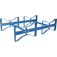 Drum Stacking Rack, 2 Drums, 1600 lbs. Capacity, 45-1/2" W x 30" D x 12-1/2" H EastCoast Offshore Supplies