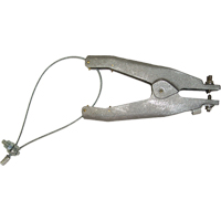 Static Grounding Clamp (GAT Series), Cast Aluminum Body Material, Stainless Steel Cup Point Material, 3 Points Configuration, 1-1/4" Max. Opening EastCoast Offshore Supplies