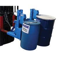 Manipulateur de barils MORSPEED 1500 pour chariot &eacute;l&eacute;vateur, Pour 55 gal. US (45 gal. imp.) EastCoast Offshore Supplies