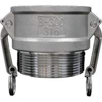 Cam & Groove Coupling, Stainless Steel, Type B, 3/4", Male NPT, 250 PSI EastCoast Offshore Supplies