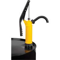 Pompe &agrave; baril de type levier, Polypropyl&egrave;ne, 14 oz/course, Pour barils de 5-55 gal. EastCoast Offshore Supplies