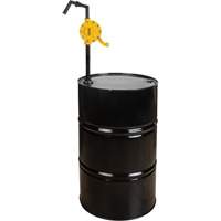 Pompe rotative pour baril, Polypropyl&egrave;ne, Pour capacit&eacute; 15 - 55 gal. US, 8 oz/course EastCoast Offshore Supplies