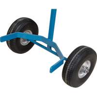 Cylinder Cart, Flat-Free Wheels, 15-1/2" W x 14-1/4" L Base, 600 lbs. EastCoast Offshore Supplies