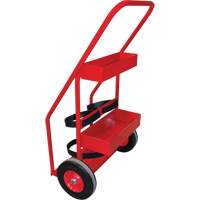 Hot Works Fire Prevention Cart, Semi-Pneumatic Wheels, 17.75" W x 8.9" L Base, 100 lbs. EastCoast Offshore Supplies