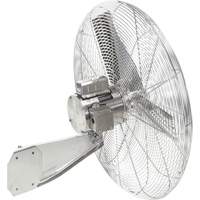 Ventilateurs en acier inoxydable lavables &agrave; grande eau pour service alimentaire, Industriel, 1 vitesses, Diam&egrave;tre de 20" EastCoast Offshore Supplies