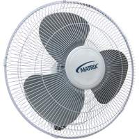Ventilateur mural oscillant, Commercial, Dia 16", 3 vitesses EastCoast Offshore Supplies