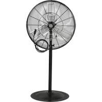Waterproof Motor Misting & Oscillating Pedestal Fan, Heavy-Duty, 3 Speed, 30" Diameter EastCoast Offshore Supplies