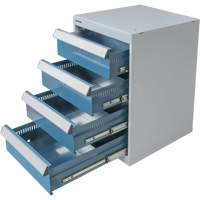 Four-Drawer Pedestal Workbench, 18" W x 21" D x 28" H EastCoast Offshore Supplies