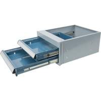 &eacute;tabli &agrave; deux tiroirs, Acier, 18" la x 21" p x 9" h EastCoast Offshore Supplies