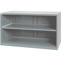Shelf Cabinets, Steel, 33-1/2" H x 56-1/2" W x 28-1/2" D, Light Grey EastCoast Offshore Supplies