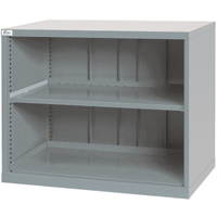 Shelf Cabinets, Steel, 33-1/2" H x 40-1/4" W x 22-1/2" D, Light Grey EastCoast Offshore Supplies