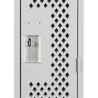 Clean Line Lockers, 12" x 12" x 72", Steel, Grey, Rivet (Assembled), Perforated EastCoast Offshore Supplies