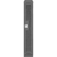 Clean Line Lockers, 12" x 18" x 82", Steel, Charcoal, Rivet (Assembled), Perforated EastCoast Offshore Supplies