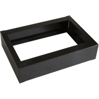 All-Welded Concorde - Heavy-Duty Lockers Recessed Base, 1 Banks, 4" H x 12" W x 17" D, Black, Steel EastCoast Offshore Supplies