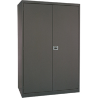 Deep Hi-Boy Storage Cabinet, Steel, 4 Shelves, 72" H x 36" W x 24" D, Charcoal EastCoast Offshore Supplies