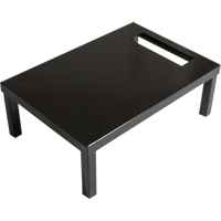 All-Welded Concorde Free Standing Locker Base, 1 Banks, 6" H x 12" W x 18" D, Black, Steel EastCoast Offshore Supplies