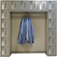 Archettes Concorde Heavy Duty Lockers, 16 -tier, Bank of 3, 18" x 72" x 72", Steel EastCoast Offshore Supplies
