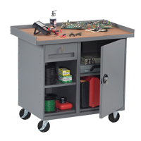 Mobile Workbench Cabinet, Laminate Surface EastCoast Offshore Supplies