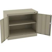 Standard Desk-High Cabinet, Steel, 30" H x 36" W x 18" D, Beige EastCoast Offshore Supplies