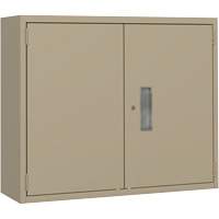 Wall Mounted Cabinet, Steel, 2 Shelves, 30" H x 36" W x 12" D, Beige EastCoast Offshore Supplies