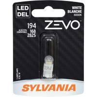 195 Mini-ampoule automobile Zevo, DEL, 0,7 W, Blanc EastCoast Offshore Supplies