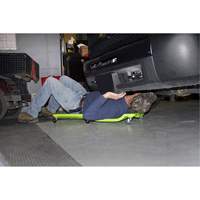 Neon Green Low Profile Plastic Creeper EastCoast Offshore Supplies