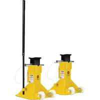 EZ-Wheel Jack Stand, Locking Pin, 22 Tons Capacity, 13-1/2" - 20" H EastCoast Offshore Supplies