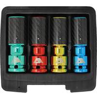 Jeu de douilles pour &eacute;crous de roue avec manchons en fibre de carbone EastCoast Offshore Supplies